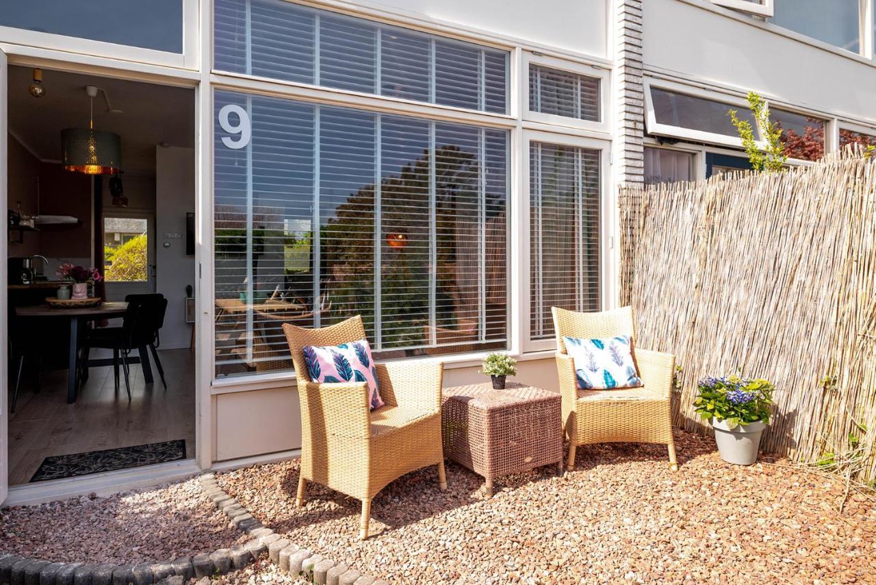 Amsterdam Beach Apartment 9, Private Garden Zandvoort Bagian luar foto