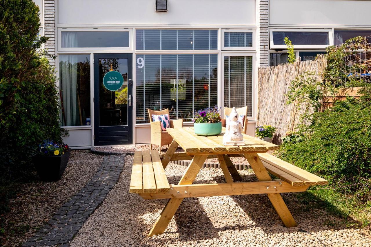 Amsterdam Beach Apartment 9, Private Garden Zandvoort Bagian luar foto